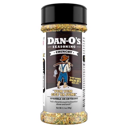 Dan-Os Dan-O's Crunchy Seasoning 3.5 oz DE35-1PK